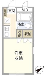 綱島グリーンハイツの物件間取画像